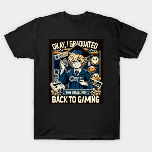 Game On, Grad! - Celebratory Gamer’s Commencement T-Shirt